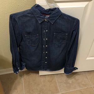 Denim shirt